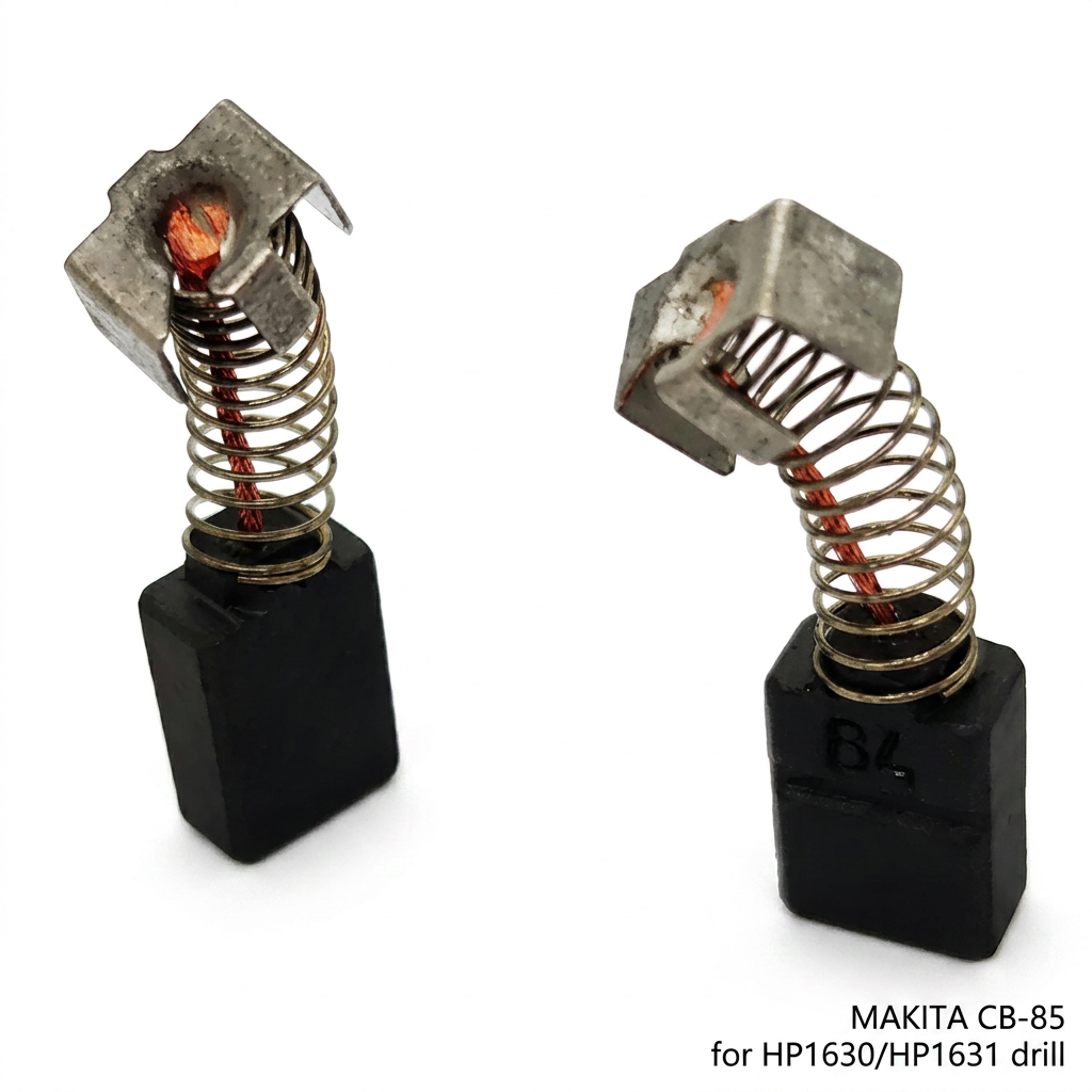 Escova De Carvão CB-85 Makita HP1630 HP1631