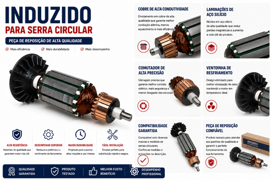 Induzido Martelete Gbh2s 11226 / Gbh2-24 Dse 11228 - 220v 220v